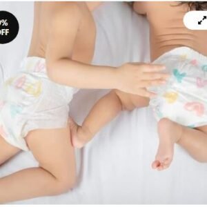 Cute Seal Velcro/Tape Type Diapers (Small )- 62 Pcs (4 to 8kg)